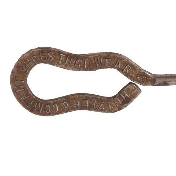 Vintage Hutzler Shoe Button Hook Advertising - Picture 3 of 5